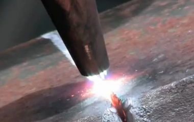 Локальная термообработка газовой горелкой