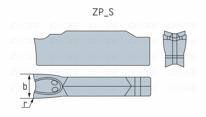 ZPGS0402-MG-YBG302 Пластина токарная