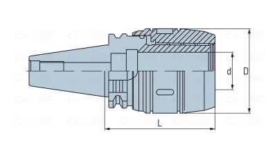 SK50-SC32-165 Силовой патрон DIN69871