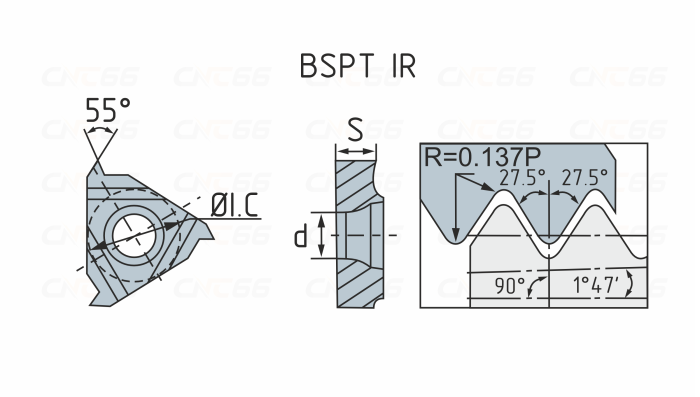 16IR14BSPT-WS5125 Пластина резьбовая