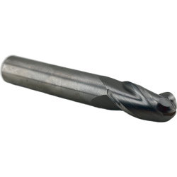 Фреза сферическая твердосплавная 3 зуба, AL, 8x16x8x60L, R4