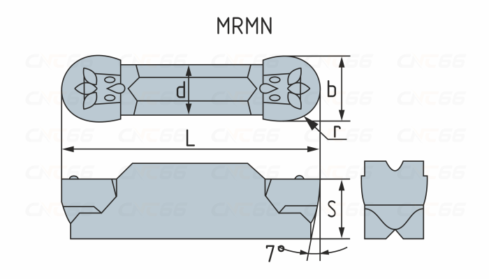 MRMN800-M-P9035 Пластина токарная
