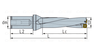 SP05-D12.5-5D-C20 Сверло со сменными пластинами