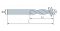 Сверло центровочное, TiN HSS-Co,8x80L-60°
