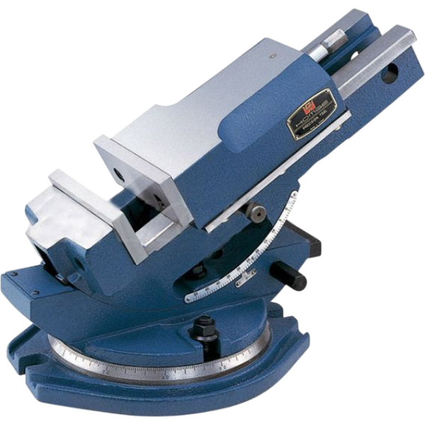 Тиски станочные поворотно-наклоняемые HHY-100