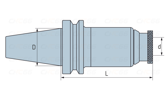 BT40-WF33 Резьбовой компенсационный патрон BT/WFE М14-М36