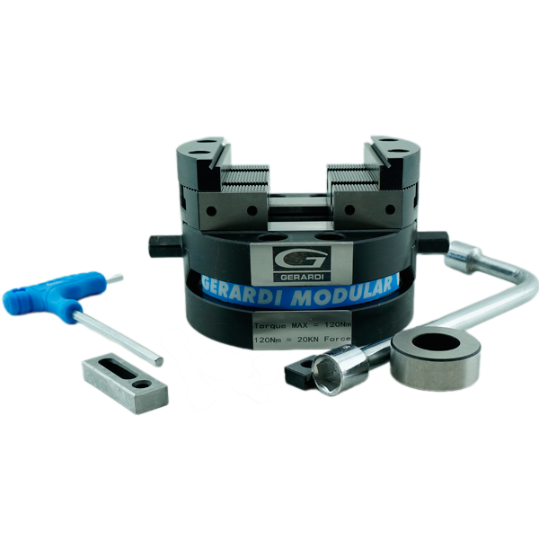 Тиски самоцентрирующиеся 5-осевые Gerardi 640-2 Multitasking ART.640-2