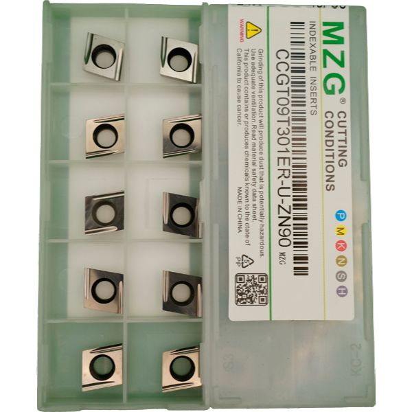 CCGT09T301ER-U-ZN90 Пластина токарная MZG