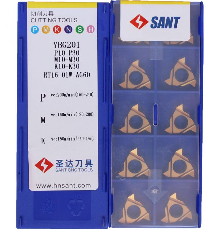 RT16.01W-AG60-YBG201 Пластина резьбовая