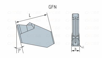 GFN3.0J-JTS2456 Пластина токарная