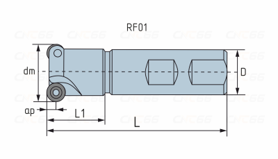 RF01.12W32.040.03 Фреза концевая