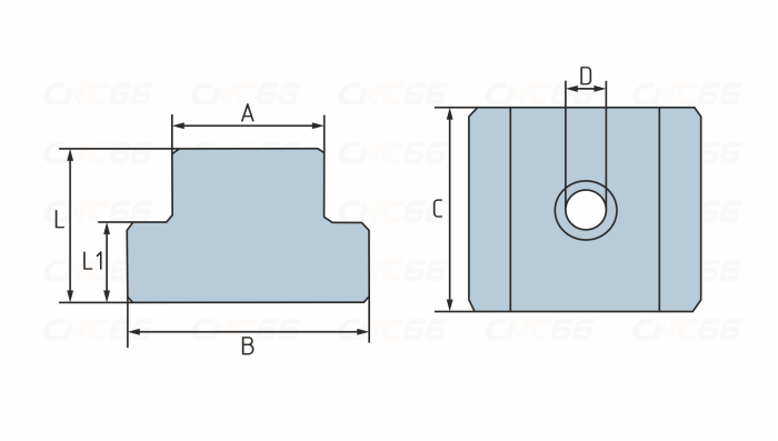 T-NUT-M12 Т-образная гайка M12