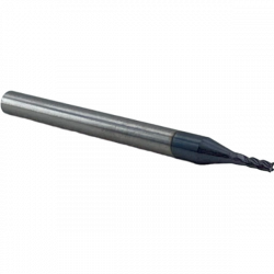 Концевая фреза с плоским торцом 4 зуба, HRC 45, 2х6х4х50L