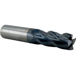 Концевая фреза с плоским торцом 4 зуба, HRC 45, 5х13х5х50L