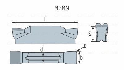 MGMN200-PCD1 Пластина для точения с напайками
