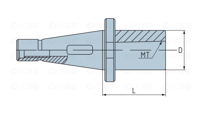 NT40-MTA2-060 Патрон сверлильный под конус Морзе