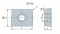 APHX1504-HR52522  Пластина фрезерная