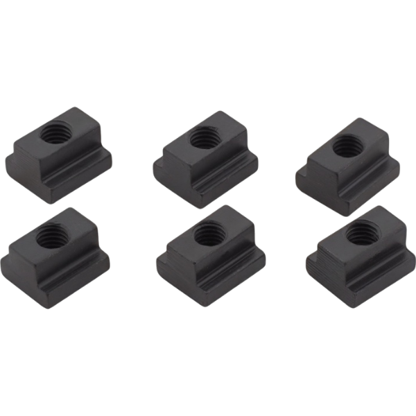 Набор прижимов со шпильками M12 для фрезерного стола с пазом 14 мм, 58 предметов