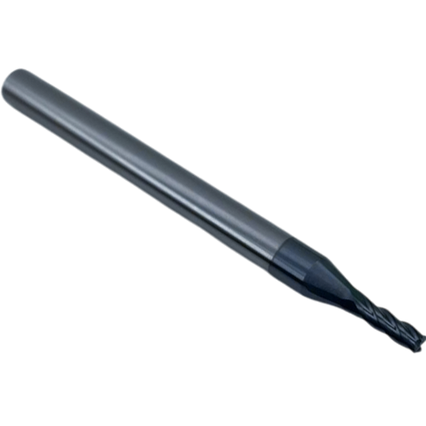 Концевая фреза с плоским торцом 4 зуба, HRC 45, 1,5х3х4х50L