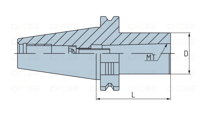 SK50-MTB4-L090 Патрон под фрезы с хвостовиком конус Морзе №4