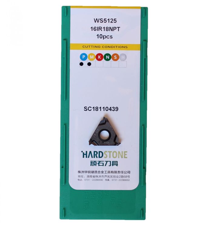 16IR18NPT-WS5125 Пластина резьбовая