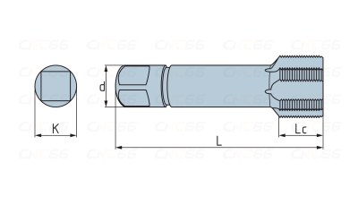 Метчик для трубной резьбы PF G3/4-14