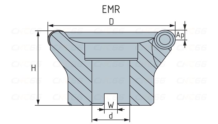 EMR-5R-63-22-4T Фреза торцевая насадная