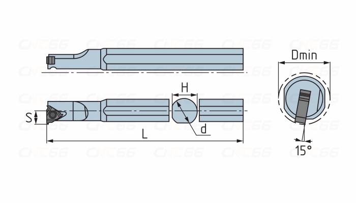 SNR0016M11 Державка для внутренней резьбы