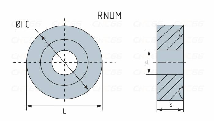 RNUM (12114)-150400-В35 фрезерная круглая