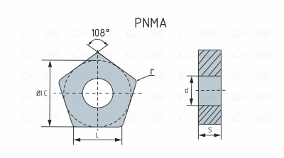 PNMA110408-H30 Пластина фрезерная