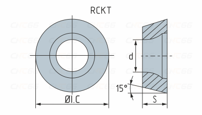 RCKT2006MO-ER-2220 Фрезерная пластина