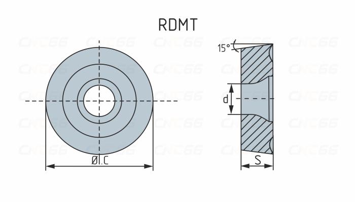 RDMT1204MO-MM HR52522B (под фрезу Walter) Пластина фрезерная