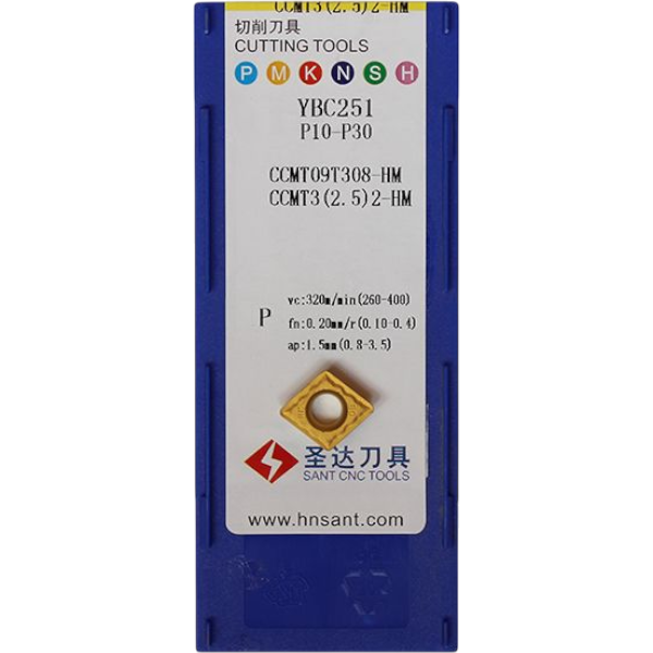 CCMT09T308-HM-YBC251 Пластина токарная