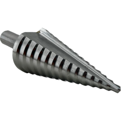 SSHS-104 Ступенчатое сверло по металлу, прямая канавка, HSS, TIN (6,9,13,16,19,21,23,26,29,32,35,38)