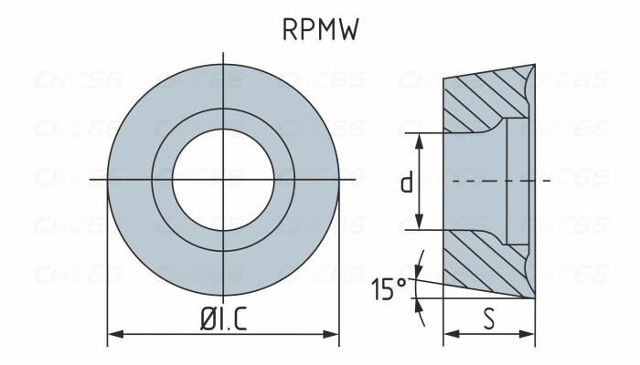 RPMW1003MO-FM-HR5130 Пластина фрезерная
