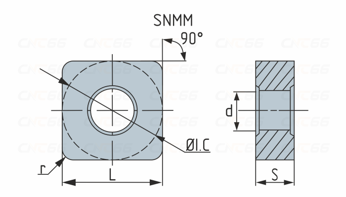 SNMM250724-DR-YBC252 Пластина токарная