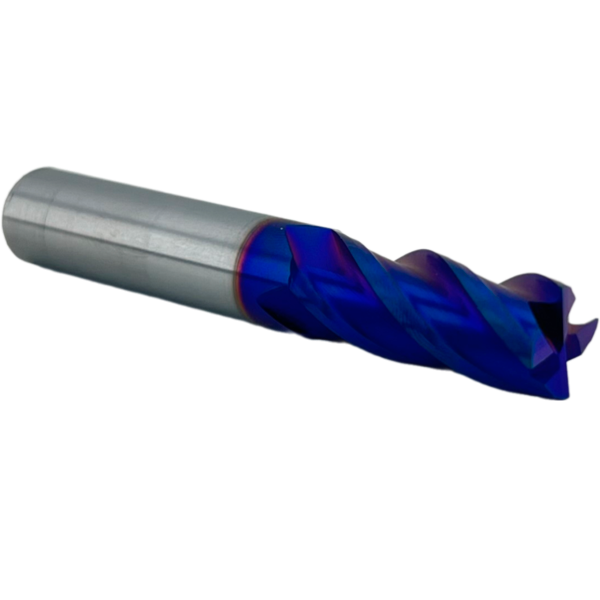 Концевая фреза с плоским торцом 4 зуба, HRC 65, 16х45х16х100L NACO