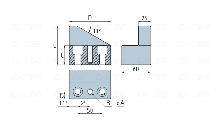 СП1.3-600-12 Многофункциональный V-блок правый