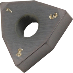 6NR-WNGA080404-KBN910 Пластина токарная с вставками из кубического нитрида бора (CBN)