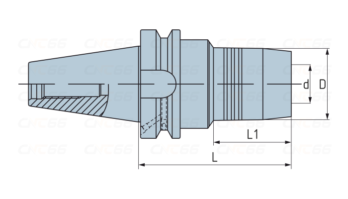 BT40-HC32-105 Гидропластовый патрон