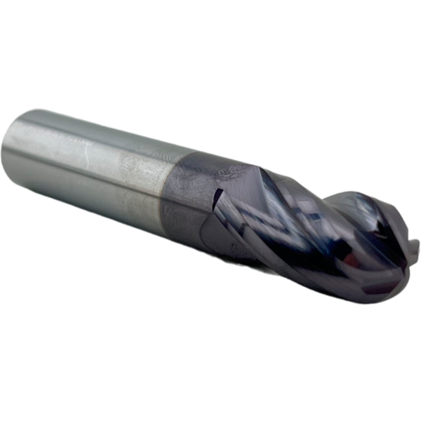 PMK13.z4.10.25.75.30.D10 TiAlN Фреза сферическая (радиусная) твердосплавная по металлу