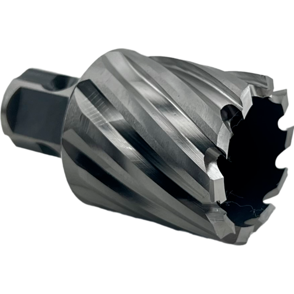 DNHC-40230 Корончатое сверло по металлу, HSS-E, 23*50 мм, универсальный хвостовик 19 мм