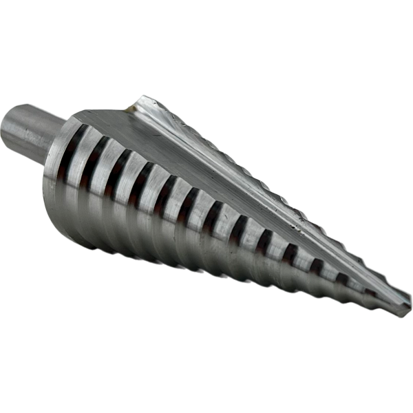 SSHS-112 Ступенчатое сверло по металлу, прямая канавка, HSS, TIN (4,6,8,10,12,14,16,18,20,22 мм)
