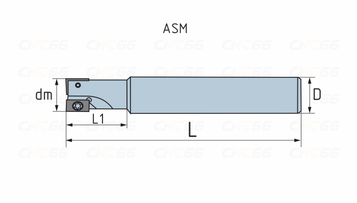 ASM07RC12-12-120-2T Фреза концевая