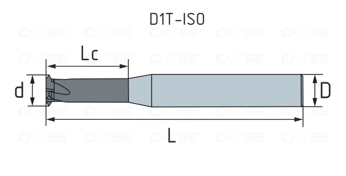 D1T-M20x2.5xD4x50x1F Фреза резьбонарезная твердосплавная по металлу