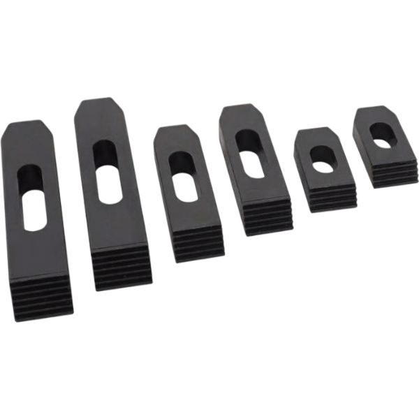 Набор прижимов со шпильками M20 для фрезерного стола с пазом 22 мм, 58 предметов (кейс)