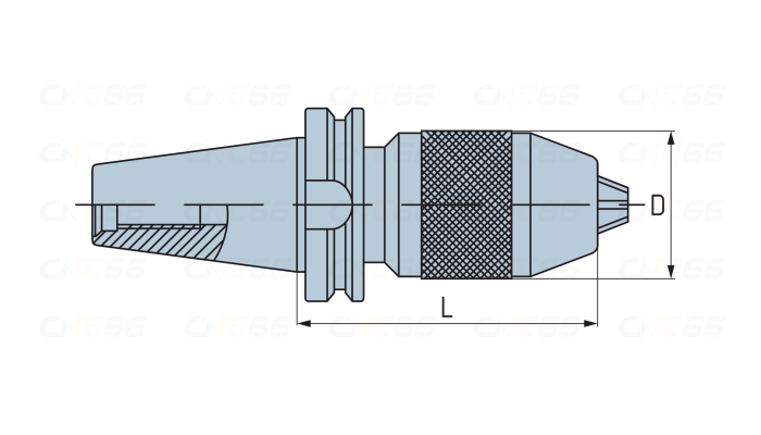 BT50-APU13-100 Патрон сверлильный быстрозажимной