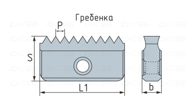 30E4.0ISO-BR215 Пластина твердосплавная для резьбофрез