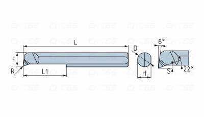PSBPR4-15L-R0.05-KTX Мини-резец для продольного растачивания