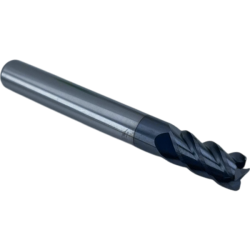 Фреза радиусная твердосплавная по металлу 4 зуба, HRC 60, 6х12х6х50L,R05